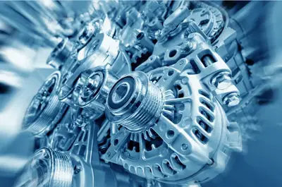 combustion interne dans un moteur de voiture