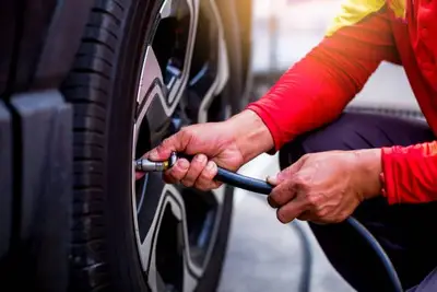 Compresseur pneus voiture