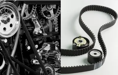 courroie d'accessoire et courroie de distribution