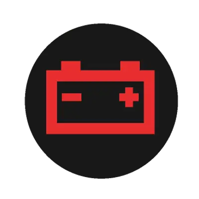voyant batterie rouge