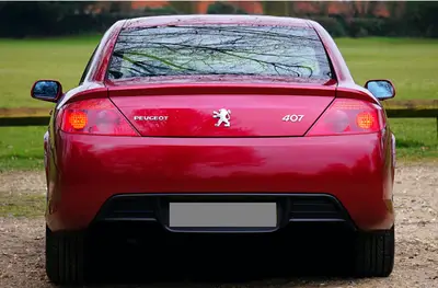 face arrière peugeot 407
