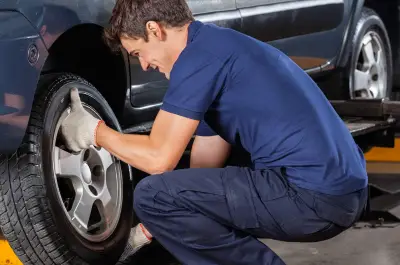 monte professionnelle de pneus