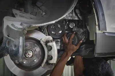 remplacement d'une pompe à vide de voiture