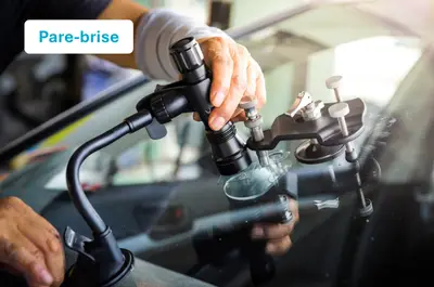 réparation de pare-brise