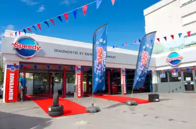 Garage Speedy : vidange - révision, pneus, parallélisme, clim, plaquettes… par Speedy
