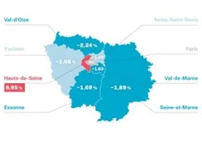 Baromètre 2026 idGarages - Carte prix réparations automobiles île-de-france