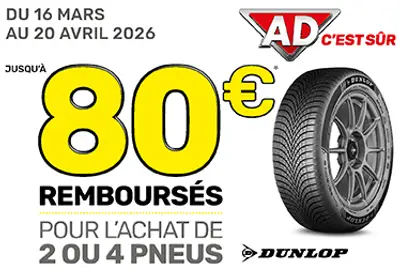 Offre pneus DUNLOP AD