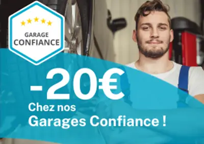Garages Confiance : 20€ offerts