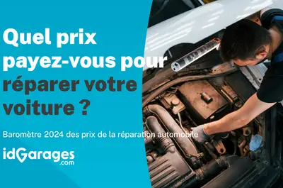 8ème Baromètre des prix de la réparation automobile 2024