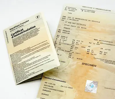 changement propriétaire carte grise