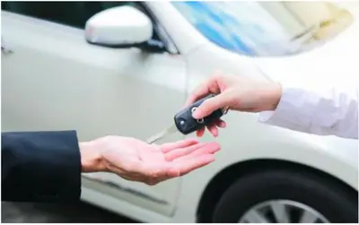 remise de clé de voiture