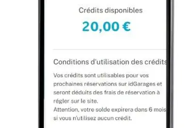 3. Je découvre mes crédits disponibles
