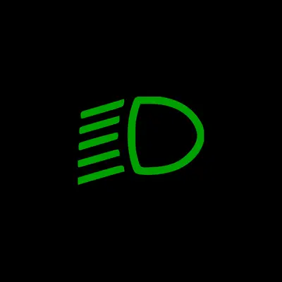 Voyant feux de croisement