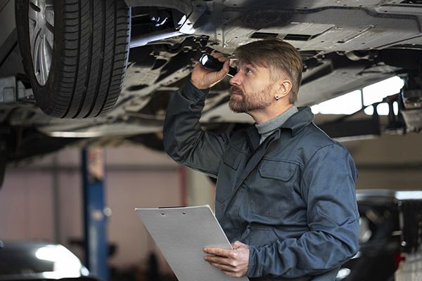 Technical inspection illustration