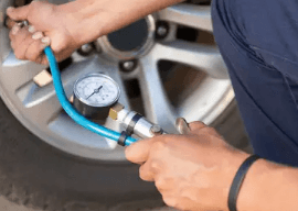 vérifier pression pneu